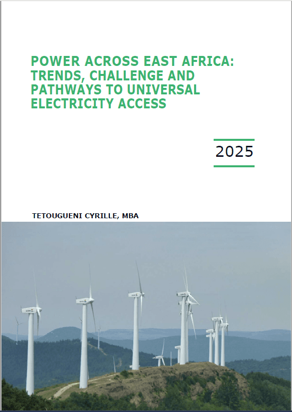 POWER ACROSS EAST AFRICA: TRENDS, CHALLENGES AND PATHWAYS TO UNIVERSAL ELECTRICITY ACCESS report cover